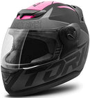 CAPACETE EVOLUTION G7, PRETO/ROSA, TAM. 58