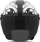 CAPACETE FECHADO R8 PRO BRILHANTE PRETO - VERDE TAM. 56