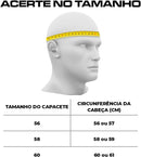 CAPACETE FECHADO SPORT MOTO 788 PRETO - BRANCO TAM. 58