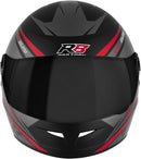 CAPACETE FECHADO R8 PRATA TAM. 56 VIS. FUMÊ