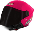 CAPACETE ABERTO NEW LIBERTY 3 SOLID PRETO TAM. 60 VIS. FUMÊ
