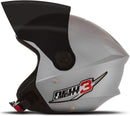 CAPACETE ABERTO NEW LIBERTY 3 SOLID PRETO TAM. 60 VIS. FUMÊ