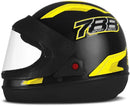 CAPACETE FECHADO NEW SPORT MOTO PRETO FOSCO - CINZA TAM. 58