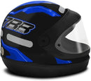 CAPACETE FECHADO NEW SPORT MOTO PRETO FOSCO - CINZA TAM. 58