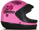 CAPACETE FECHADO SPORT MOTO FOR GIRLS PRETO TAM. 56
