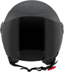 CAPACETE ABERTO NEW LIBERTY 3 ELITE FOSCO VERDE MILITAR TAM. 60 VIS. FUMÊ