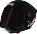 CAPACETE ABERTO NEW LIBERTY 3 SOLID PRETO TAM. 60 VIS. FUMÊ
