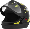 CAPACETE FECHADO NEW SPORT MOTO PRETO FOSCO - CINZA TAM. 58