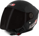 CAPACETE ABERTO NEW LIBERTY 3 SOLID PRETO TAM. 60 VIS. FUMÊ