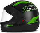 CAPACETE FECHADO NEW SPORT MOTO PRETO FOSCO - CINZA TAM. 58