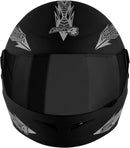 CAPACETE FECHADO NEW LIBERTY 4 SOLID PRETO FOSCO TAM. 60 VIS. FUMÊ