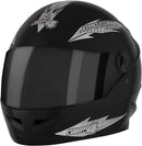 CAPACETE FECHADO NEW LIBERTY 4 SOLID PRETO FOSCO TAM. 60 VIS. FUMÊ