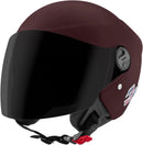 CAPACETE ABERTO NEW LIBERTY 3 ELITE FOSCO VERDE MILITAR TAM. 60 VIS. FUMÊ