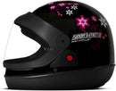 CAPACETE FECHADO SPORT MOTO FOR GIRLS PRETO TAM. 56