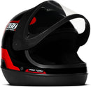 CAPACETE FECHADO SPORT MOTO 788 PRETO - BRANCO TAM. 58