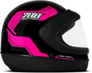CAPACETE FECHADO SPORT MOTO 788 PRETO - BRANCO TAM. 58