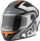 CAPACETE FECHADO R8 PRO BRILHANTE PRETO - VERDE TAM. 56