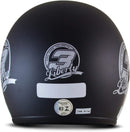 CAPACETE ABERTO LIBERTY 3 SOLID PRETO TAM. 60