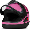 CAPACETE FECHADO SPORT MOTO FOR GIRLS PRETO TAM. 56