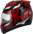 CAPACETE FECHADO EVOLUTION 788 G8 EVO FOSCO GRAFITE - LARANJA TAM. 60
