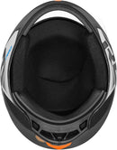 CAPACETE FECHADO R8 PRO BRILHANTE PRETO - VERDE TAM. 56