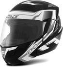 CAPACETE ESCAMOTEÁVEL ATTACK EVO FOSCO PRETO - ROSA TAM. 56