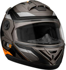 CAPACETE FECHADO EVOLUTION 788 G8 EVO FOSCO GRAFITE - LARANJA TAM. 60