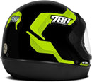 CAPACETE FECHADO SPORT MOTO 788 PRETO - BRANCO TAM. 58