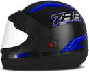 CAPACETE FECHADO NEW SPORT MOTO PRETO FOSCO - CINZA TAM. 58