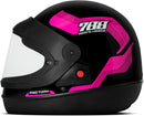 CAPACETE FECHADO SPORT MOTO 788 PRETO - BRANCO TAM. 58