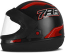 CAPACETE FECHADO NEW SPORT MOTO PRETO FOSCO - CINZA TAM. 58