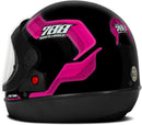 CAPACETE FECHADO SPORT MOTO 788 PRETO - BRANCO TAM. 58