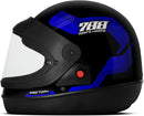 CAPACETE FECHADO SPORT MOTO 788 PRETO - BRANCO TAM. 58