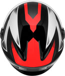 CAPACETE ABERTO NEW LIBERTY 3 PRO BRILHANTE PRETO – VERMELHO TAM. 60