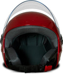 CAPACETE ABERTO NEW LIBERTY 3 ELITE FOSCO PRETO FOSCO TAM. 58