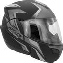 CAPACETE ESCAMOTEÁVEL ATTACK HSA VERMELHO TAM. 56