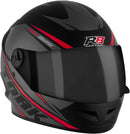 CAPACETE FECHADO R8 PRATA TAM. 56 VIS. FUMÊ