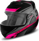 CAPACETE ESCAMOTEÁVEL V-PRO JET 3 ROSA TAM. 58