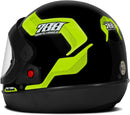 CAPACETE FECHADO SPORT MOTO 788 PRETO - BRANCO TAM. 58