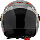 CAPACETE ABERTO NEW LIBERTY 3 COYOTE BRILHANTE PRETO TAM. 60