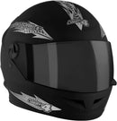 CAPACETE FECHADO NEW LIBERTY 4 SOLID PRETO FOSCO TAM. 60 VIS. FUMÊ