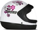 CAPACETE FECHADO SPORT MOTO FOR GIRLS PRETO TAM. 56