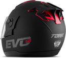 CAPACETE FECHADO EVOLUTION 788 G8 EVO FOSCO VERDE TURQUESA - PINK TAM. 60