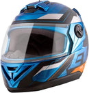 CAPACETE FECHADO EVOLUTION 788 G8 EVO FOSCO GRAFITE - LARANJA TAM. 60