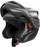 CAPACETE ESCAMOTEÁVEL ATTACK HSA VERMELHO TAM. 56
