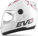 CAPACETE FECHADO EVOLUTION 788 G8 EVO FOSCO GRAFITE - LARANJA TAM. 60