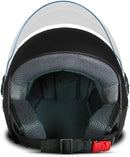 CAPACETE ABERTO NEW LIBERTY 3 SOLID PRATA TAM. 60