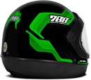 CAPACETE FECHADO SPORT MOTO 788 PRETO - BRANCO TAM. 58