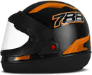 CAPACETE FECHADO NEW SPORT MOTO PRETO FOSCO - CINZA TAM. 58