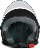 CAPACETE ABERTO NEW LIBERTY 3 ELITE FOSCO PRETO FOSCO TAM. 58